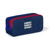 coral high Спортивная темно-синяя красная сумка-карандаш с двумя отделениями 22275