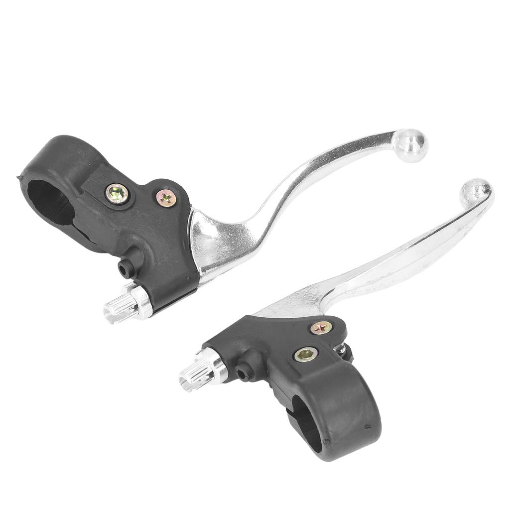 2pcs Brake Handle Lever 22mm Left Right Aluminium Alloy for 47cc 49cc Mini Pocket Dirt Bike ATV