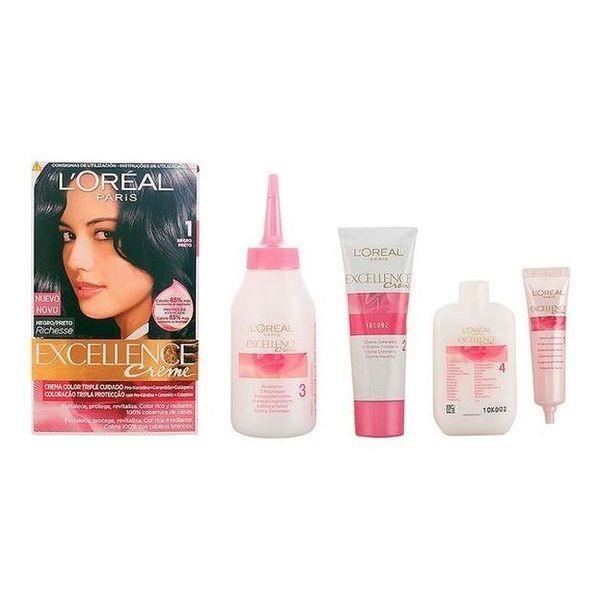 Стойкая краска Excellence L'Oreal Expert Professionnel Черный