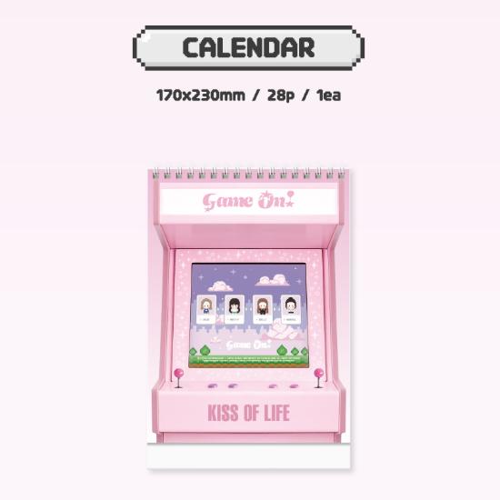 Pre-order KISS OF LIFE 2026 Season's Greetings Game On! & POB