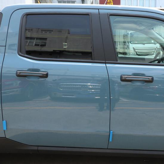 For -2025 Ford Maverick ABS Carbon Fiber Side Door Handle Overlay Cover Trim