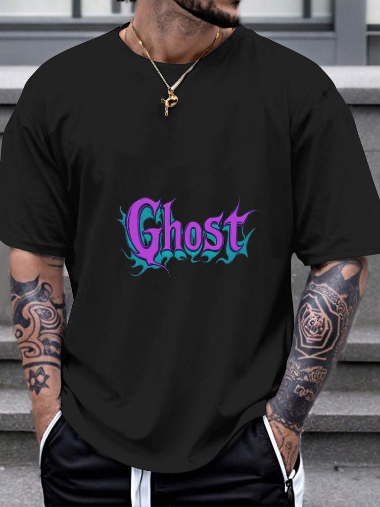 1pc Ghostly Retro Horror T-shirt