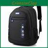 Letter Oxford Fashion Print Backpack Spine Protection 16in Laptop Compartment