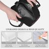 Delta Sigma Theta Sorority Insulated Lunch Bag Women Resuable Thermal Cooler Bento Tote Bag for Work Travel Picnic