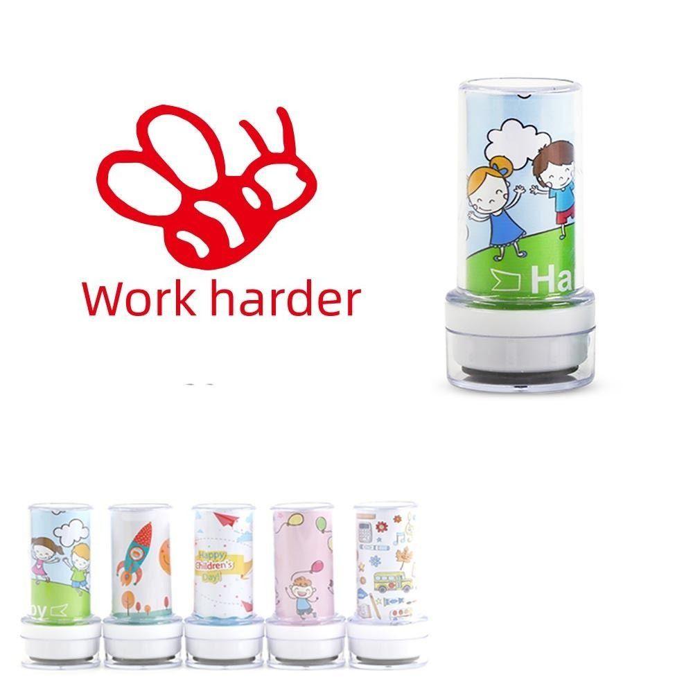 Toy Stamps Photosensitive Chapter Reward Seal Encouragement Teaching Stamp Commentary Stamp