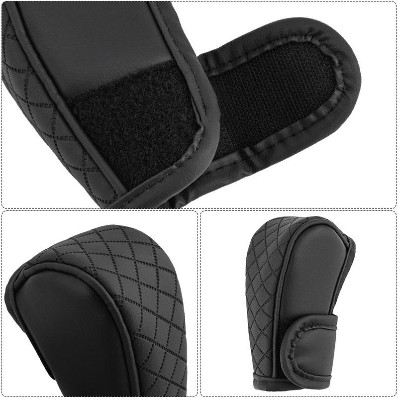 Car Gear Shift Cover PU Leather Shift Lever Cover Gearbox Shifter Knob Protective For BMW E39 E46 E90 E36 E60 E34 E30 F30 X1 X3 X5 X6 X7 E92 E93 E87