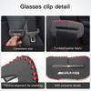 1pc Car Seatbelt Buckle Protector Seat Base Cover Mat Accessories For Mercedes Benz AMG W211 W203 W204 C260 E300L A200L GLA/S/E