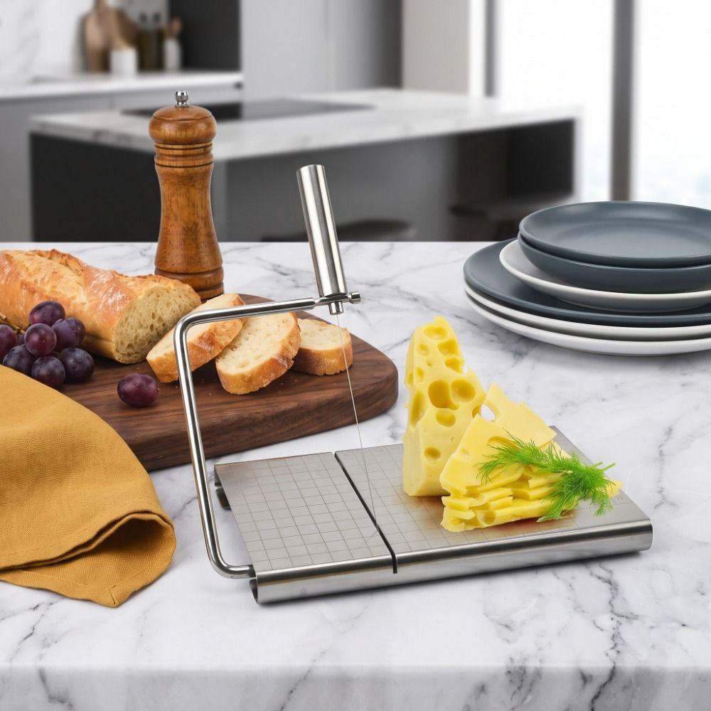Multifunctional Cheese Slicer Stainless Steel Chocolate Cutter Butter Cutter Kitchen Use