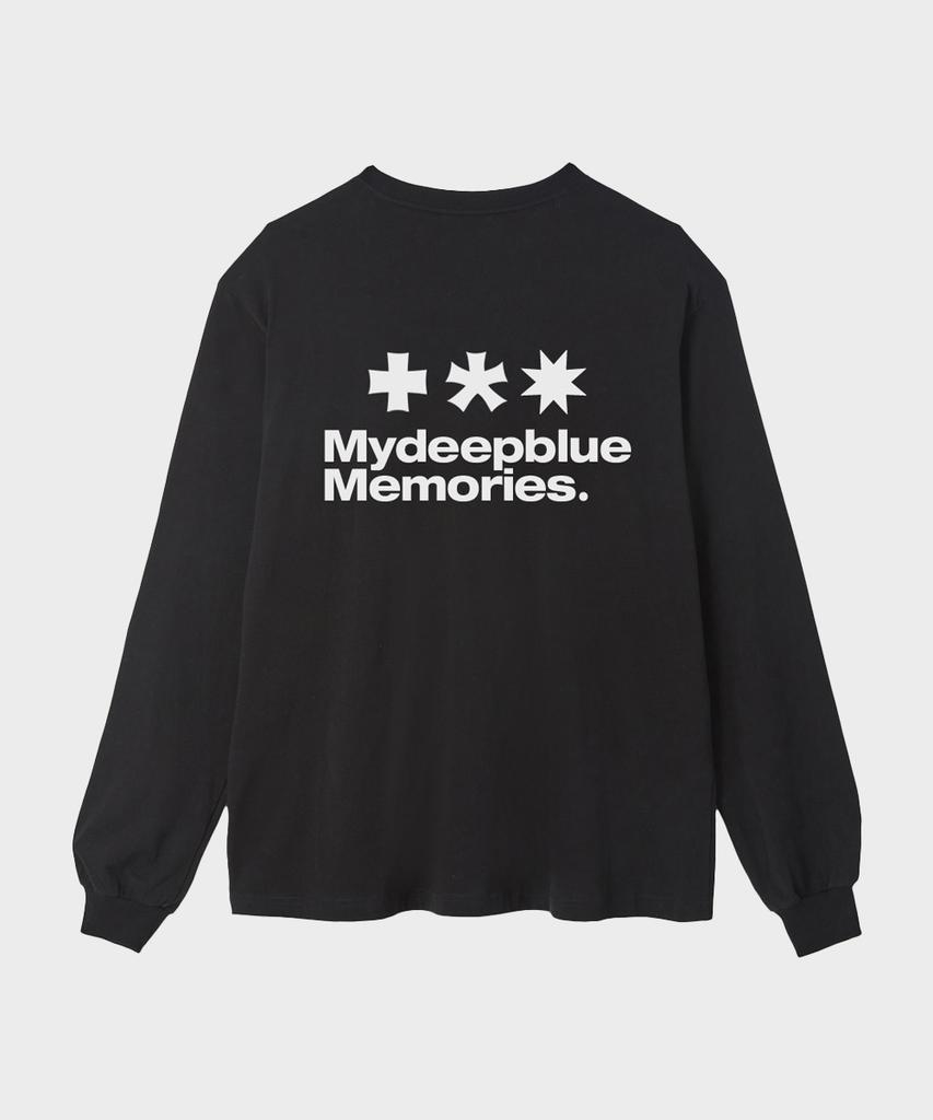 Maidibbeullumemolijeu Mm Символ Логотип Футболка с длинным рукавом(белый)