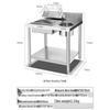 Commercial Stainless Steel Breading Workbench