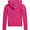 Polo Ralph Lauren Solid Cable Knit Zip-Up Hoodie Детские свитера Magenta 313916533-005