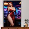Game Cartoon Sexy Naked Girl Canvas Poster Decoration Painting Uncensored Wall Art HD Print NSFW Home Decoration Painting