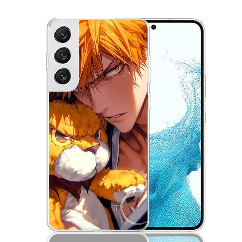 Чехол для телефона Kurosaki Ichigo Bleach для Samsung Galaxy S26 S25 Edge S24 S23 FE S22 Ultra S21 Plus S20 + Fundas Cover Coque Galaxy
