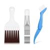 VIVIZHWH Air Conditioner Cleaning Brush Kit (Set of 3) - Lightweight, Portable, and Stylish