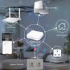 BSEED Zigbee Универсальные Умные Розетки Монитор Питания Многофункциональная Розетка Tuya Smart Life Управление через Приложение Alexa Стеклянная Рамка