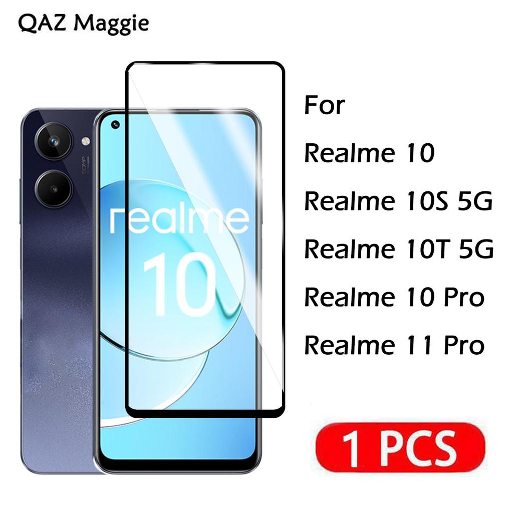 1 шт. для OPPO Realme 12X 12 11 10 Pro Plus Защитное стекло для экрана закаленное стекло для Realme 10S 10T 4G 5G
