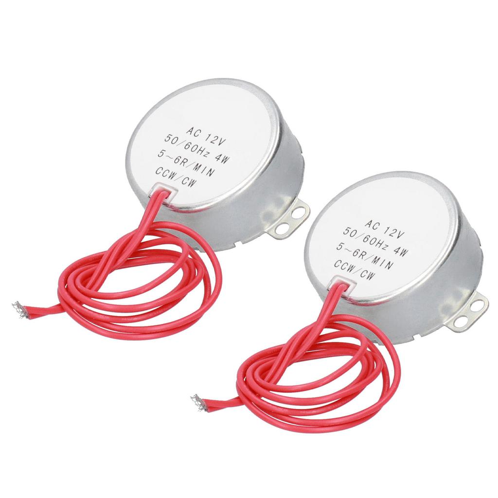 2 шт. Синхронный двигатель переменного тока CCWCW Микроаксессуары для станков AC12V 56 об/мин 4 Вт