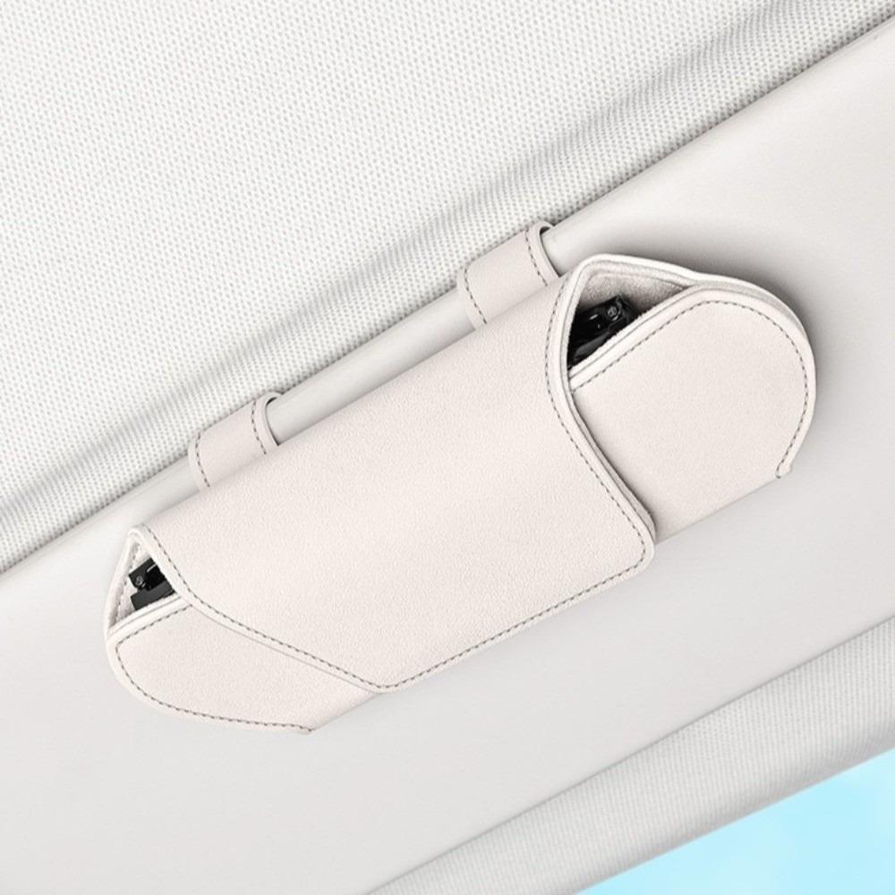Premium Magnetic Suction Car Glasses Case High-end Car Interior Sunglasses Box Automobile