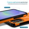 Чехол для Samsung Galaxy A17 5G Роскошный бронированный чехол с кронштейном Magsafe для Galaxy A17 A 17 GalaxyA17 Чехол с держателем-кольцом на магните