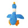 Yousheng Dog Teething Toy Wild Goose Chew Toy Mental Stimulation Dog Toy with Built-In Squeaker Tough Fabric Puppy Teething Relief Toy