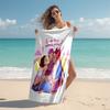 1pc KPop Demon Hunters30 Beach Towel, Comfortable and Thick, and Swimming/Bath/Picnic/Camping Towel, Suitable for Seaside Beaches