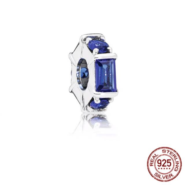 New Star Heart Double &Snowflake Snow Globe Dangle Charm Bead Fit Original Silver 925 Fasion Bracelet Bangle Diy Women Jewelry