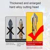 Hard Alloy Drill Bits Hex Handle Hole Opener Multi-purpose Drilling Tools  Concrete