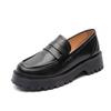 Fashion AIYUQI Loafers Ladies 2025 New Genuine Leather British Style Platform Slip-on Women's Shoes Large Size Fashion Girls Spring Shoe