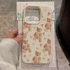 Очаровательный Розовый Бантик Медведь Дизайн ТПУ Чехол для iPhone 17 Pro Max 16 Plus 15 14 13 12 11 XS XR X 16E 17 Air Ударопрочный Мягкий ТПУ Чехол