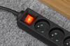 Extension Cord Power Strip 1.5M 3 Sockets 3X1.0Mm2 Rebel Switch
