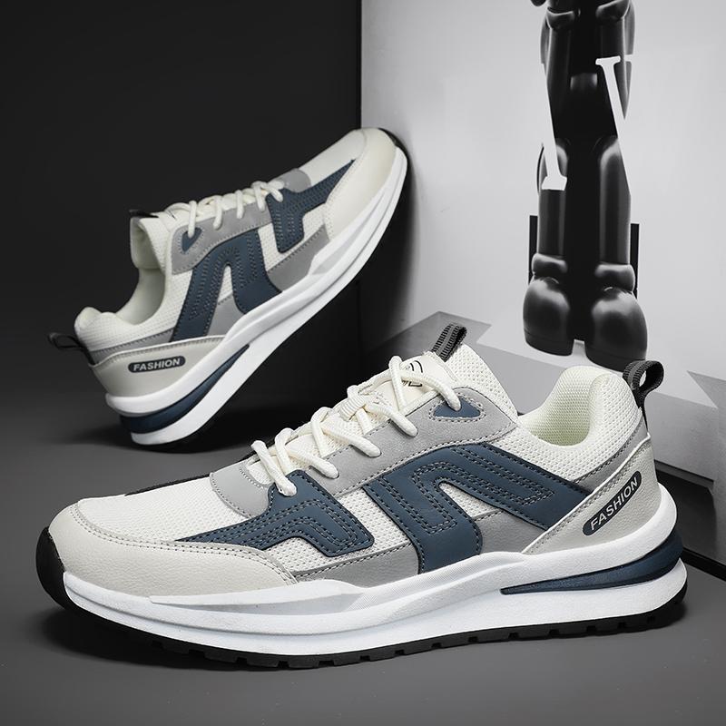 Men's New Fashion Four Seasons Comfortable Shoes Students Trending Sports Breathable Casual Running Sneakers Big Size