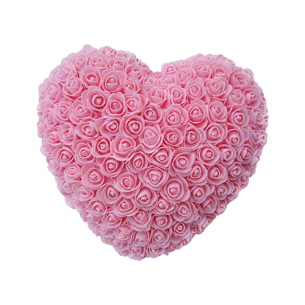 Heart Shaped Rose Flower Creative Preserved Flowers for Gift