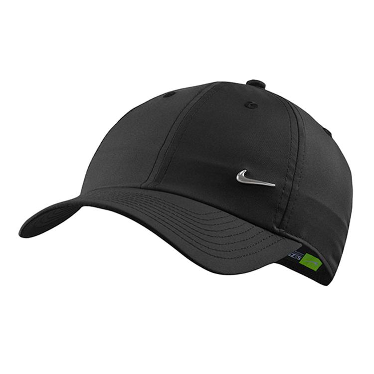 Nike Sportswear Heritage 86 Metal Swoosh Cap Black (Unisex) Baseball Caps 943092 010