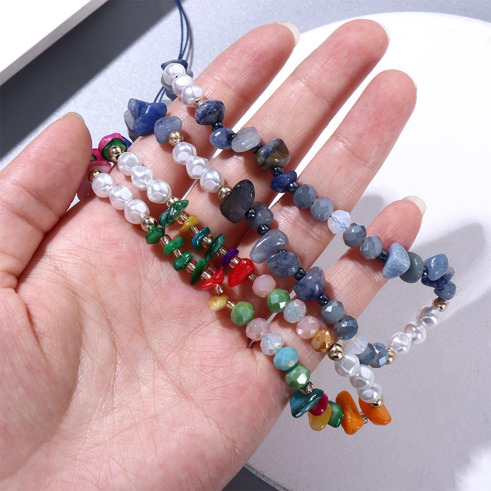 Phone Chain Hanging Cord Cell Phone Lanyard Mobile Phone Lanyard Beads Chain Mobile Phone Strap
