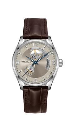 Мужские автоматические часы Hamilton Jazzmaster Open Heart H32705521 с официальной гарантией (Официально импортировано)
