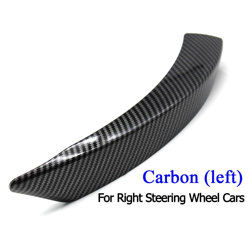 Black Red Beige Carbon Car Interior Left Right Passenger Door Pull Handle Outer Cover Trim Replacement For BMW Z4 E89