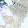 27Cm Gold Thread Lace Barcode Clothing Accessories Fabric Gold Lace Embroidery Lace Clothing Accessories Lace