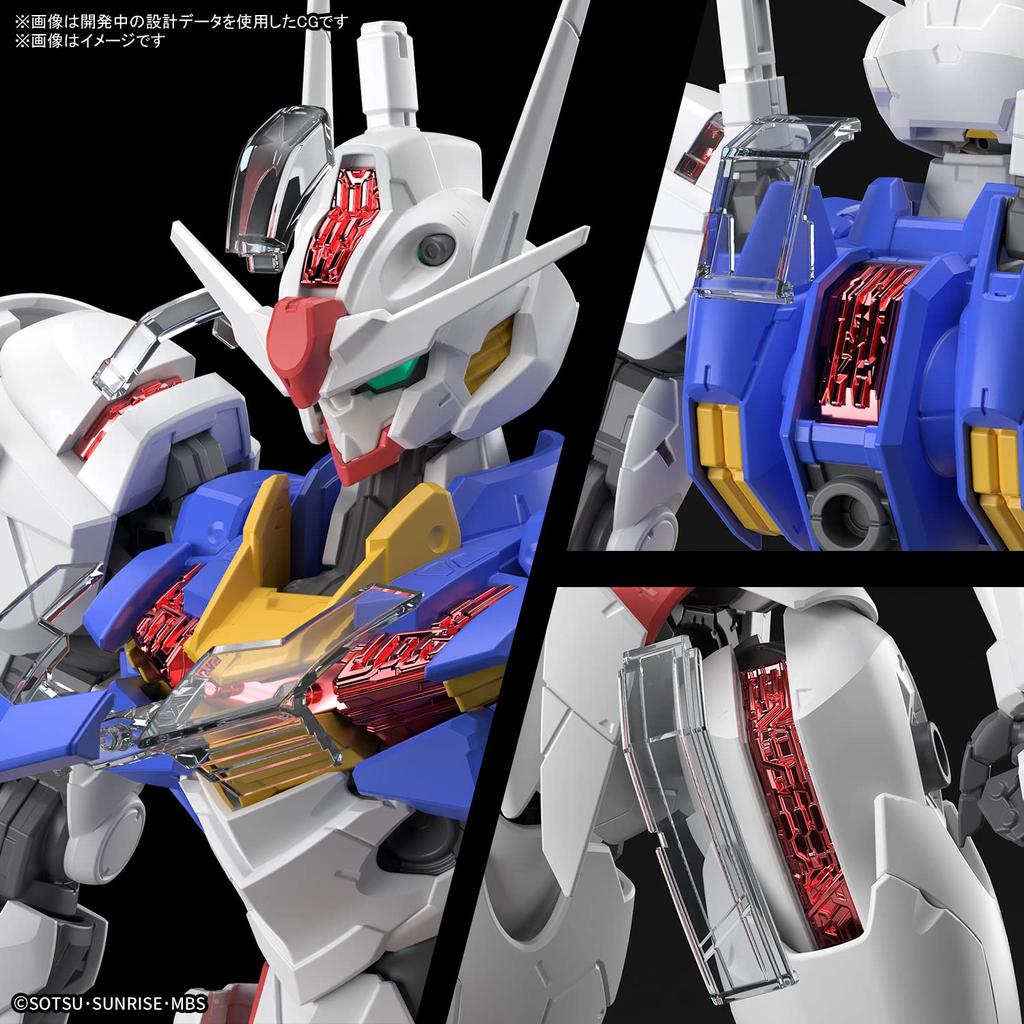 BANDAI SPIRITS FULL MECHANICS Mobile Suit Witch of Mercury Gundam Aerial Масштабная пластиковая модель Гандам 1/100 Предварительно окрашенная