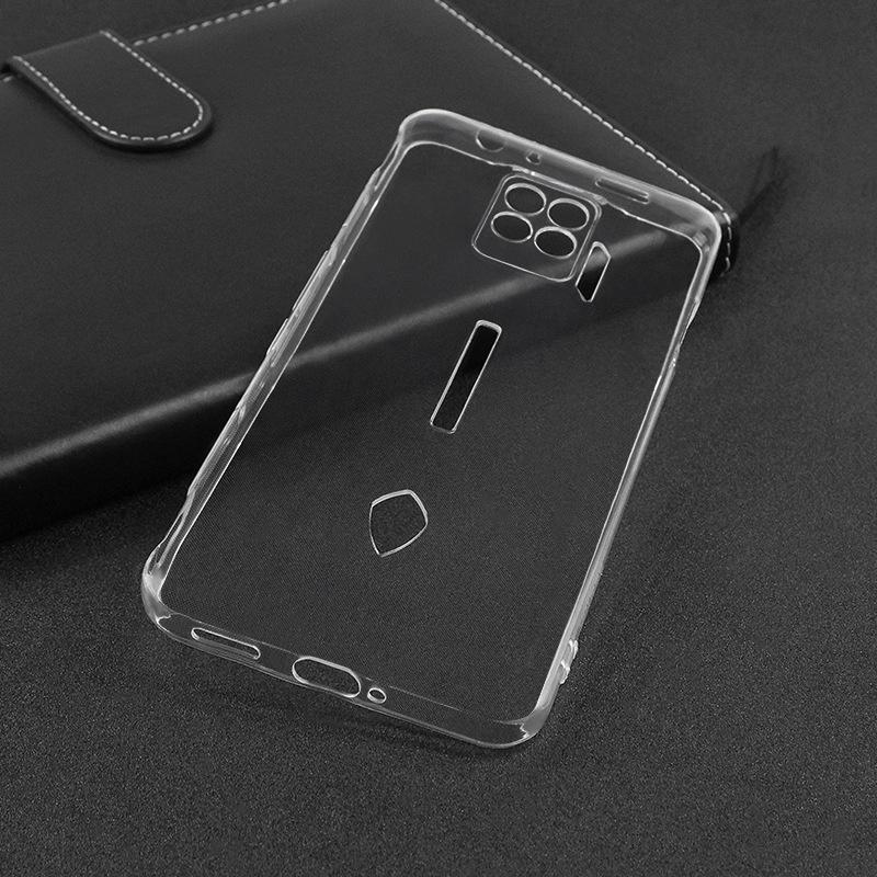 Для ZTE nubia Red Magic 7S Magic7s Pro 7SPro 6,8 "тонкий кристально чистый прозрачный мягкий чехол из ТПУ на заднюю панель Защитная крышка для камеры