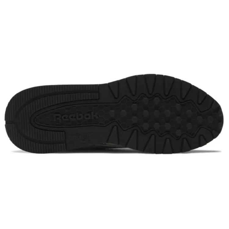 Reebok Классические кожаные кроссовки с амортизацией Hexalite, низкие, для бега, унисекс, серые, синие, 100074406