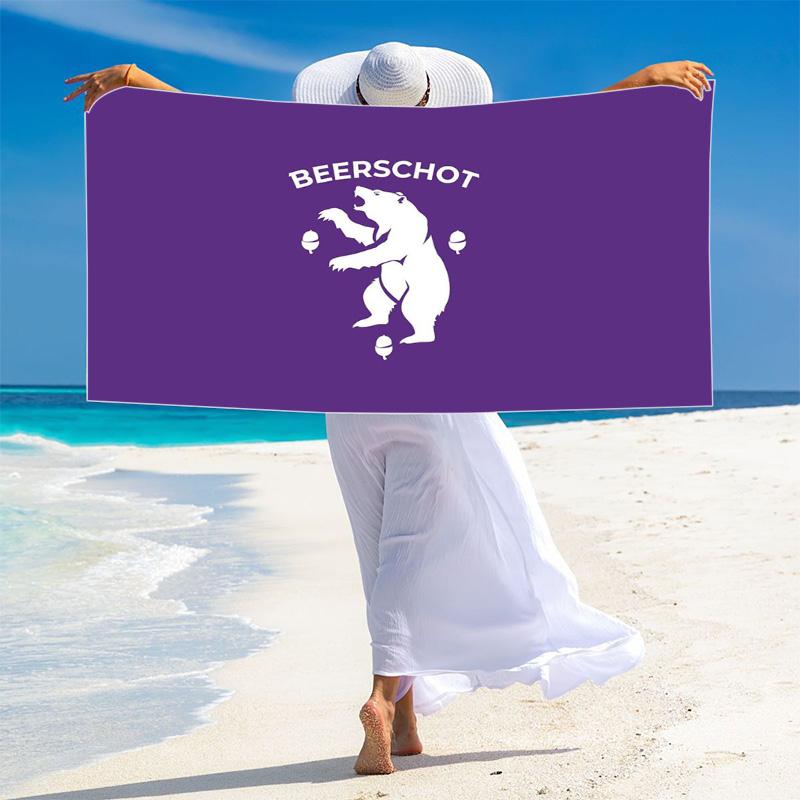 K Beerschot VA Print Beach Towel, Large Soft Quick Dry Towel for Beach Camping Swimming