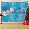 Home Decor Christmas Theme Printed Tapestry Wall Hanging Room Living Room Decor Background Fabric Tapeçaria De Natal