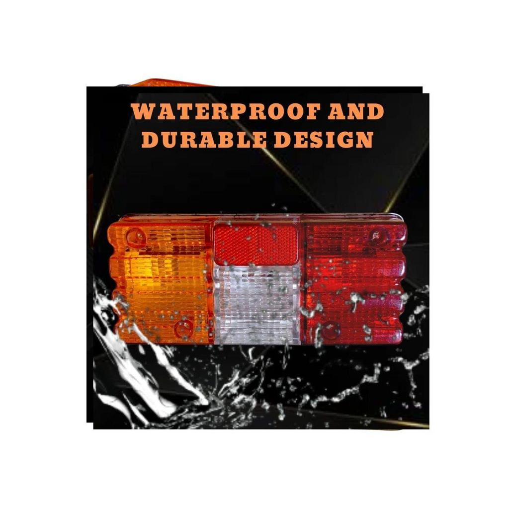 Задний фонарь Задние комбинированные фонари в сборе Стоп-сигналы ar Лампа с лампами 24 В Подходит для TY Hilux RN-65