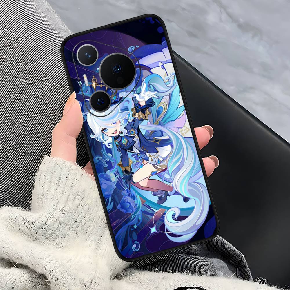 Чехол для телефона Genshin Impact Furina для Huawei P 8 9 10 20 30 40 50 Pro Lite Psmart Honor 10 lite 70 Mate 20lite
