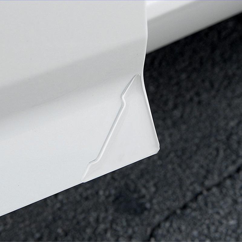 Универсальные автомобильные дверные угловые чехлы для предотвращения столкновений, прозрачные силиконовые протекторы, наклейки против царапин, защитная крышка для двери