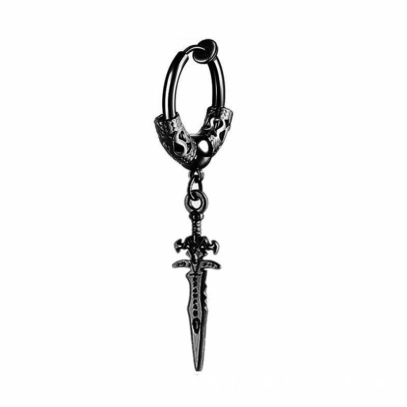 Мужские и женские серьги, модные персонализированные клипсы в стиле ретро, мужские и женские преувеличенные подвесные наборы для ушей