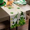 День Святого Патрика Карлик Трилистник Скатерть Роскошный Свадебный Декор Крышка Стола Дом Отдыха Праздничный Декор Ужин Скатерть