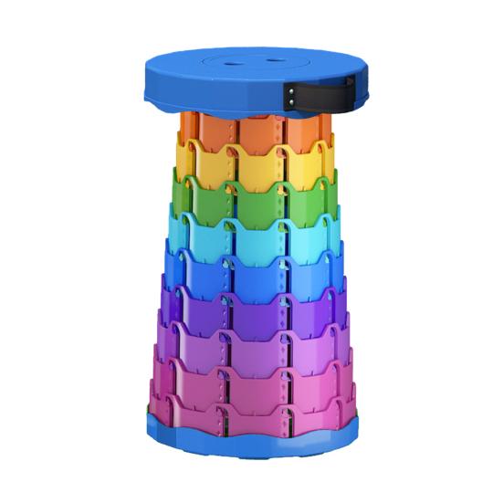 Складной стул с ручкой для переноски Портативный Регулируемый по высоте Легкий Сверхпрочный