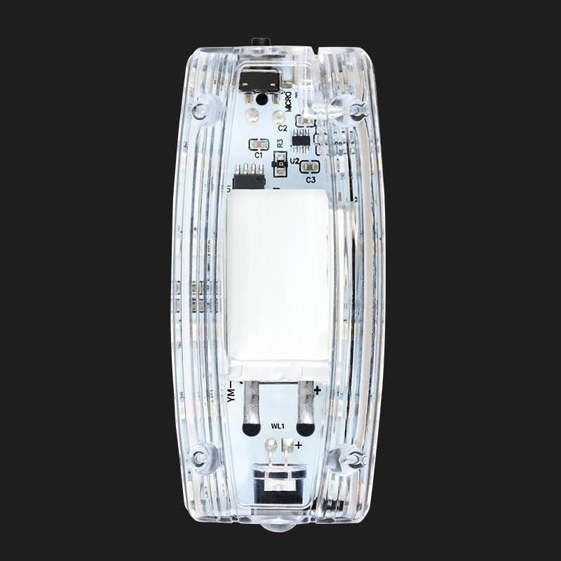 Красный синий светодиодный фонарь на плечо предупреждающий фонарь полицейский наплечный фонарь санитарный работник