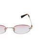 Miu Miu Gradient Design Oval Sunglasses Unisex sunglasses Gold SMUA54_EZVN_FE70O_C_051